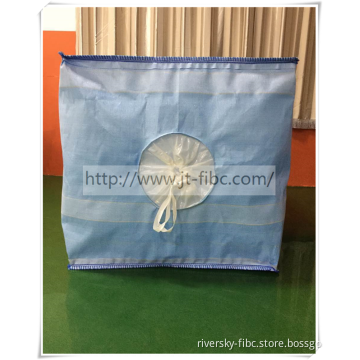 One ton square bulk storage bag